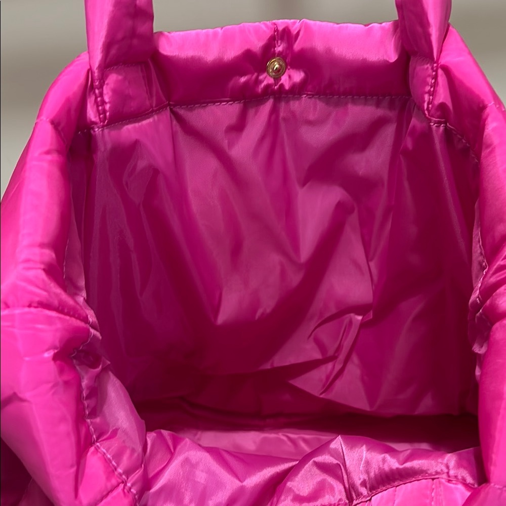 Ulta Beauty Pink Quilted Tote Bag - Picture 3 of 3